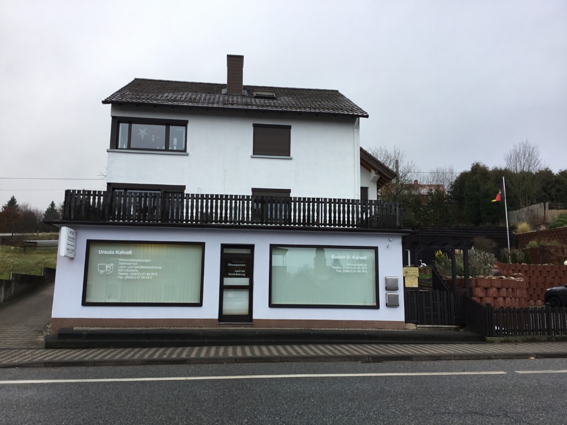 Der Blick auf unsere Geschäftsräume